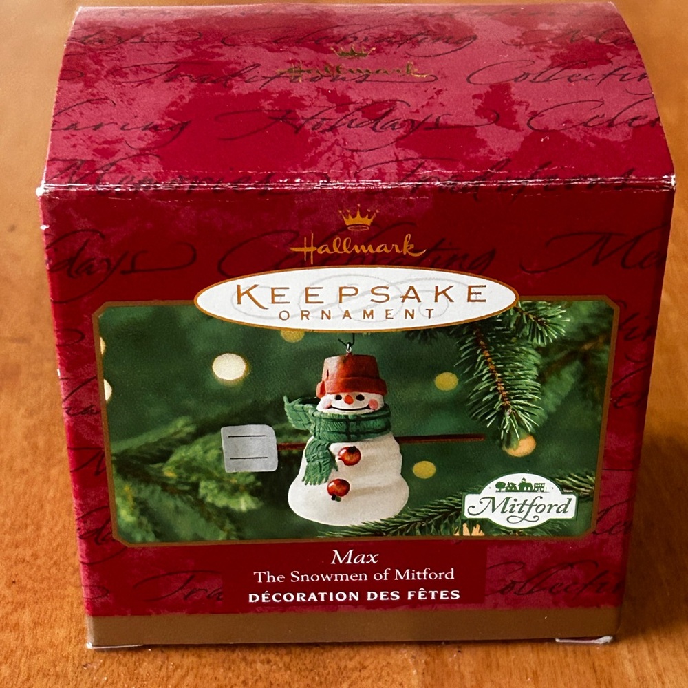 Hallmark Keepsake Ornament - Max the Snowman